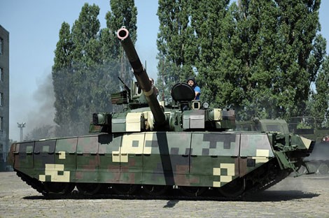 Xe tăng chiến đấu T-84 Oplot do Ukraine chế tạo